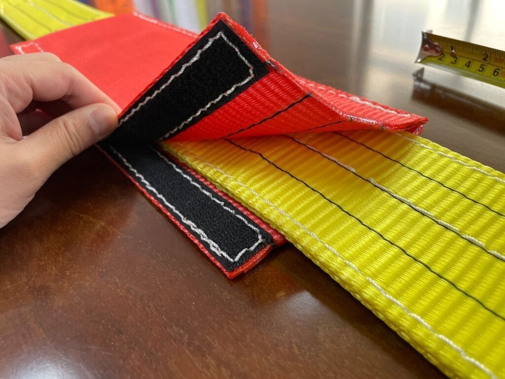 Webbing sling protective sleeve from lashinglift
